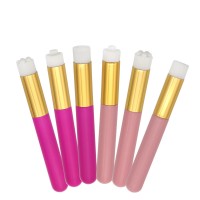 wholesale colorful lash cleaning brush with private label